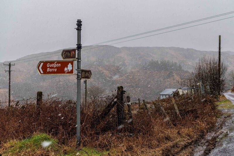 The region is under a Met Éireann Status Yellow Weather Warning for snow and ice until 8pm this evening. Picture: Andy Gibson. The region is under a Met Éireann Status Yellow Weather Warning for snow and ice until 8pm this evening. Picture: Andy Gibson.