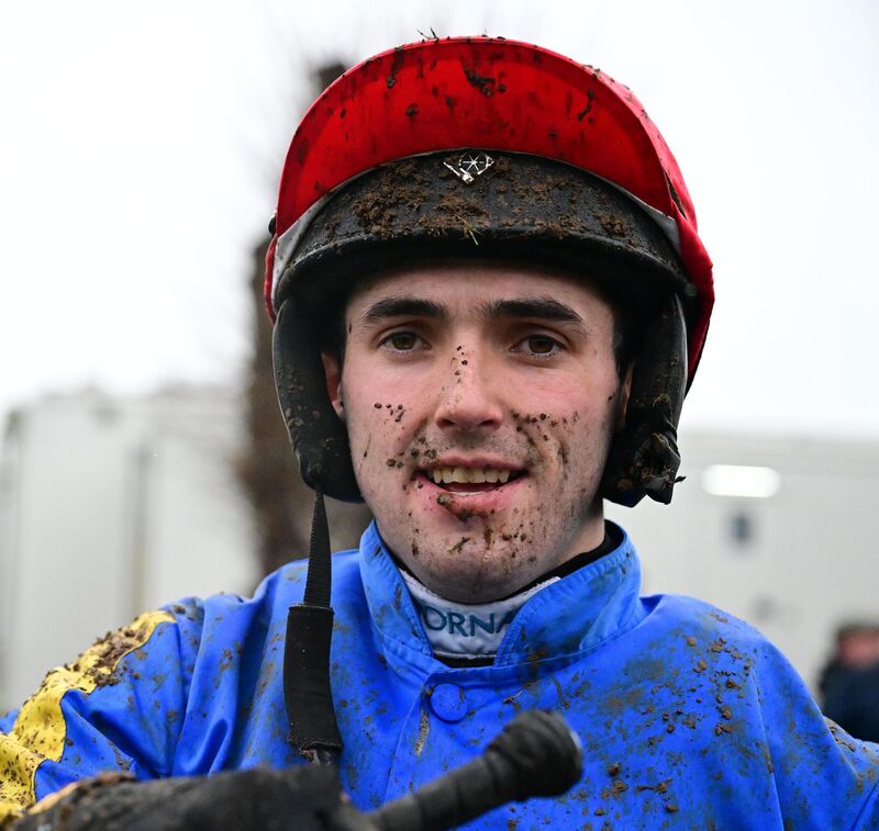 Radiator Springs and Darragh O'Keeffe win the Kilsheelan Mares Maiden Hurdle. Picture: Healy Racing