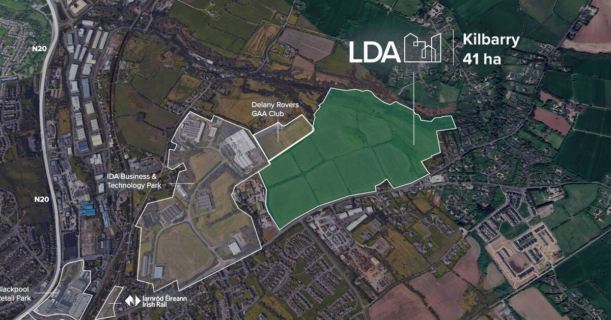 Plan pour 1 000 logements sur un terrain IDA dans le nord de la ville de Cork