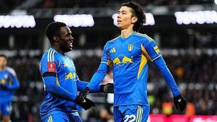 Leeds come from behind to beat Derby and reach FA Cup fourth round