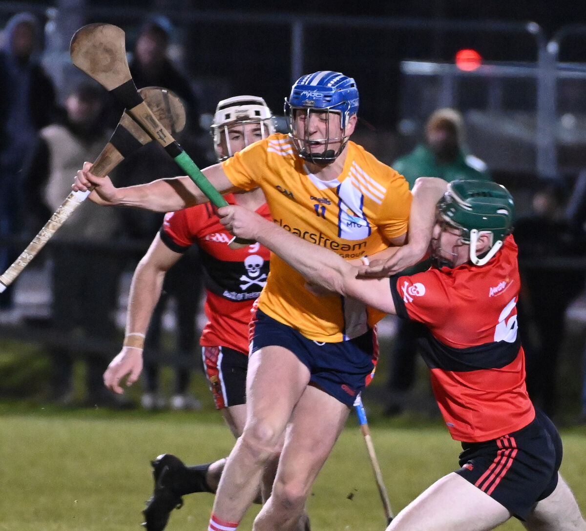 MTU's Diarmuid Healy bursts past UCC's Shane Kingston. Picture: Eddie O'Hare MTU's Diarmuid Healy bursts past UCC's Shane Kingston. Picture: Eddie O'Hare
