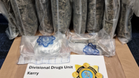 Three people arrested as gardaí seize drugs worth €166k, firearm and knife in Kerry Three people arrested as gardaí seize drugs worth €166k, firearm and knife in Kerry