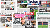 What the papers say: Monday's front pages