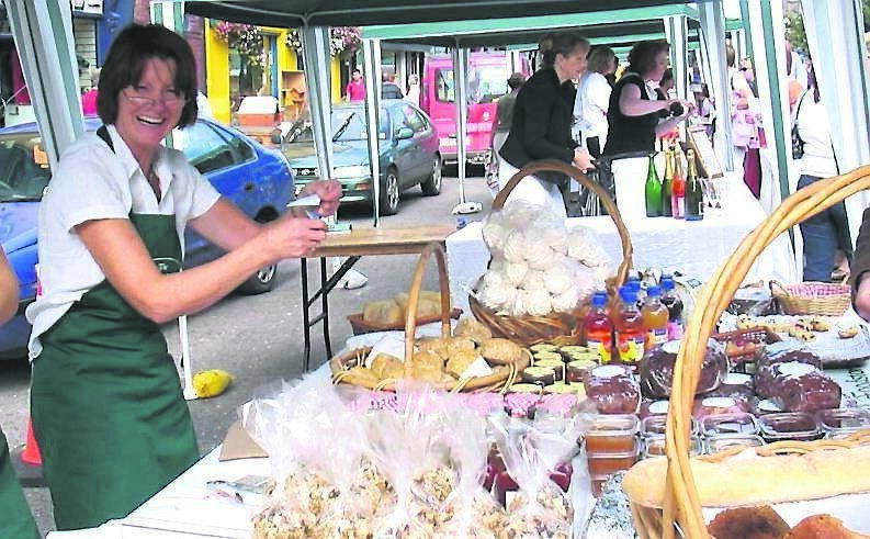Eleanor, who started the business, pictured at Midleton Food Festival in 2005