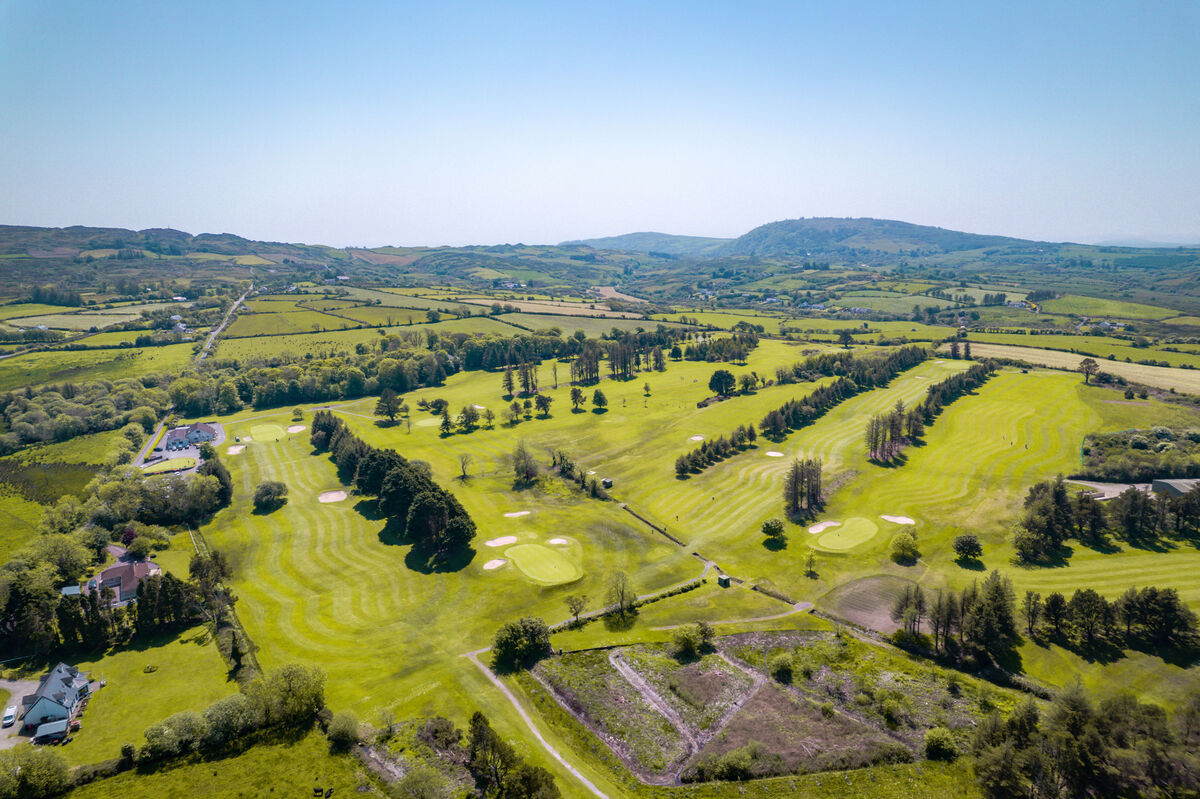 Skibbereen and West Carbery Golf Club pictured from the air.