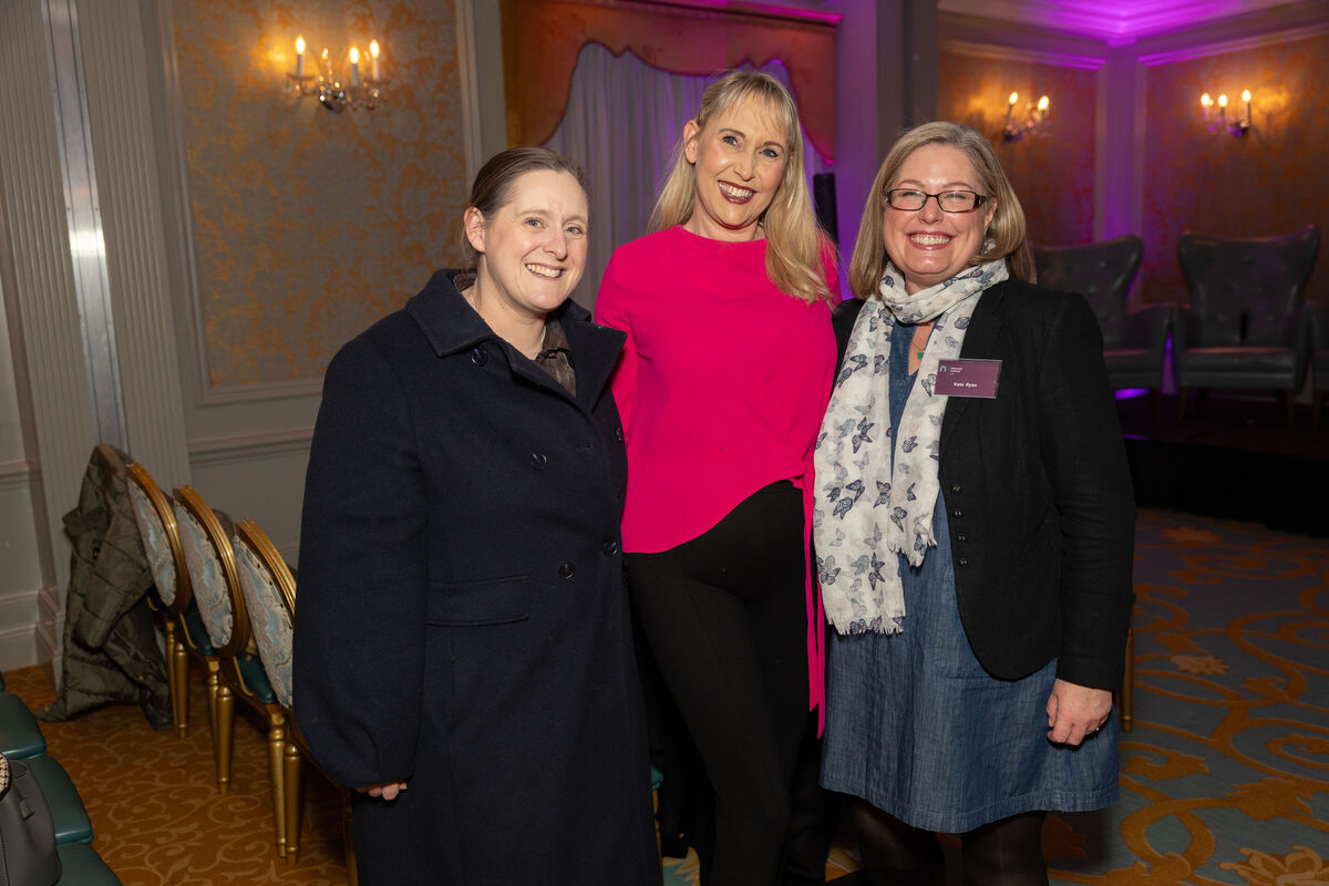 Mary Corcoran, The Echo, Deirdre O’Grady, AbilityWise and Food Writer Kate Ryan at the Network Ireland Cork Branch January event titled Get Published in 2026 in the Imperial Hotel. 