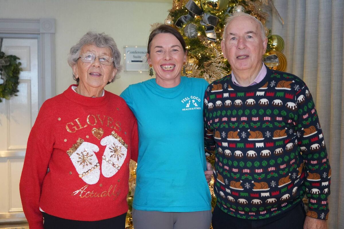 Lorna O’Regan with Maureen and Sean Collins at a recent event.