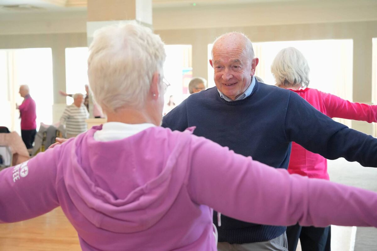 Eddie and Eimear Fitzgerald having fun at one of Lorna's events. 