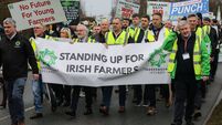 IRELAND-TRADE-AGRICULTURE-FARMS-PROTEST