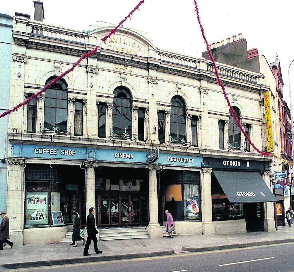 The Pavilion Cinema on Patrick Street in 1989 - the year it closed. It opened in 1921