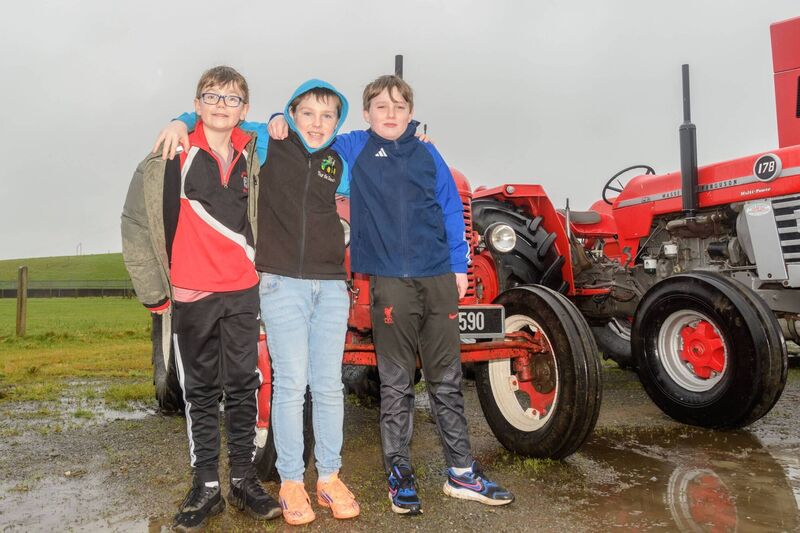 Edward Ford Goggin, Dara Sweetnam and Sean O'Callaghan (all Castlehaven).
