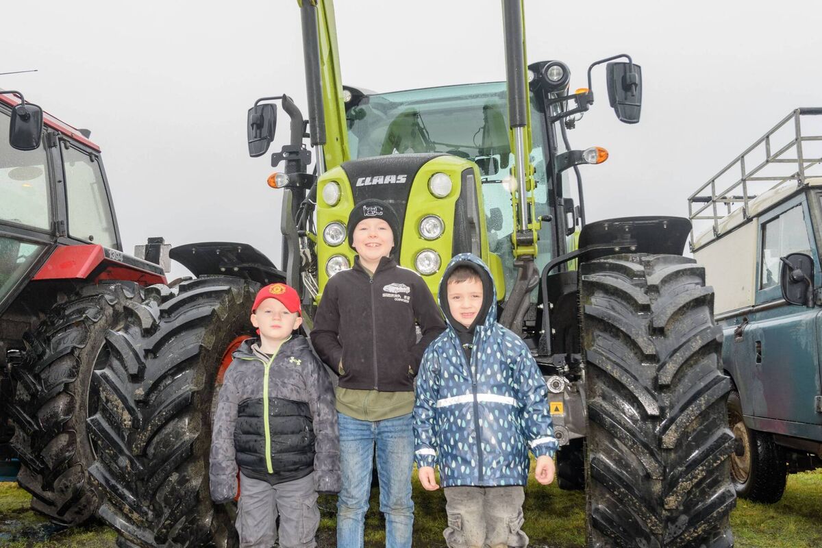 Kai Fitzgerald (Ovens), Conor O'Donovan (Crossbarry) and Hendrix Fitzgerald (Ovens) made the trip west to the run.
