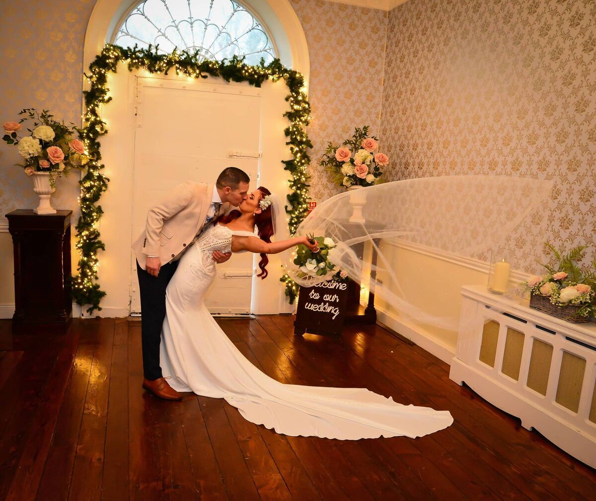 The couple described the vow renewal as the best day of their lives.