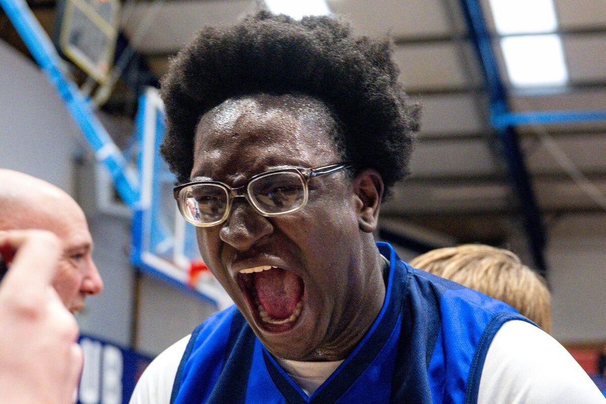 Neptune’s Akitoye Coker celebrates. Picture: Chani Anderson