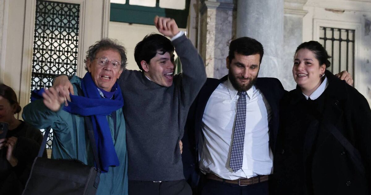 The trial of Sean Binder and 23 other humanitarians who had been volunteering to save refugees from drowning in the sea off Lesvos in Greece ...