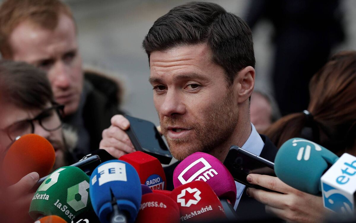  Xabi Alonso is now in the conversation to become the possible next Spurs manager. Picture: Burak Akbulut/Anadolu Agency/Getty Images
