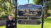 Tom Higgins the Mayfield Supervalu owner continues to show support for all clubs in his area 