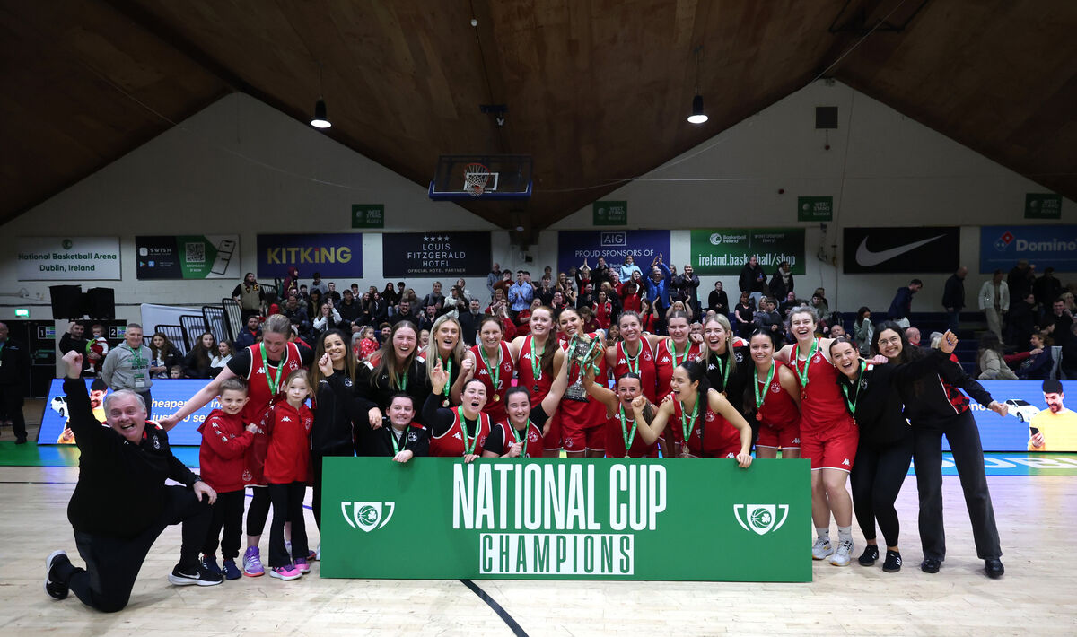 Fr. Matthews vs Liffey Celtics: The Fr. Mathews team celebrates