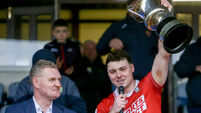 Daniel O’Mahony lifts the McGrath Cup 17/1/2026