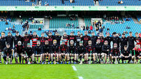 The Ballygunner team ahead of the match 18/1/2026