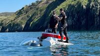 Cork diver hopes to unlock mysteries of the deep with three-man 'sub'