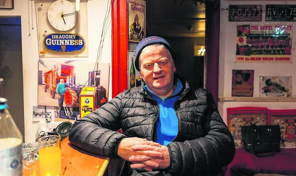  Vincent at the bar. Picture: Noel Sweeney
                    