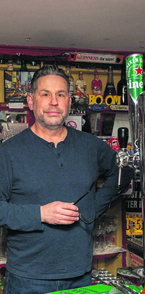 Jon Miller has been leasing the bar since last July. Picture: Noel Sweeney
                    