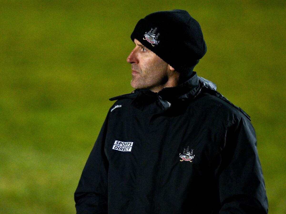 Cork manager Ben O'Connor during the Co-Op Superstores Munster Senior Hurling League match between Cork and Clare at Mallow GAA Complex in Mallow, Cork. Picture: Brendan Moran/Sportsfile