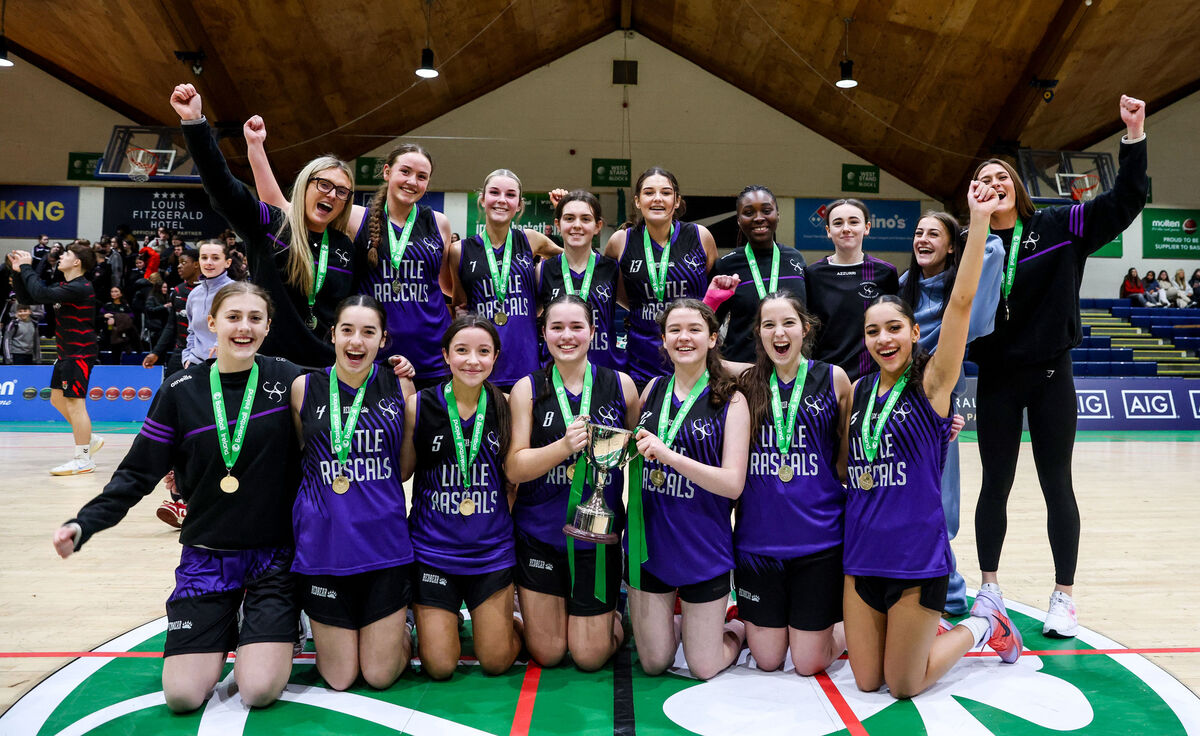 Basketball Ireland U19B Girls Schools Cup Final, National Basketball Arena, Dublin 21/1/2025 Basketball Ireland U19B Girls Schools Cup Final, National Basketball Arena, Dublin 21/1/2025