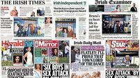 What the papers say: Friday's front pages