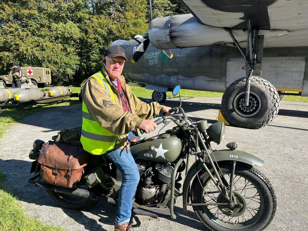 Joe O'Toole provided military vehicles for the upcoming Jimmy Stewart biopic titled Jimmy, starring KJ Apa.