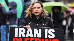 Iranians gather in Dublin to demand expulsion of diplomats