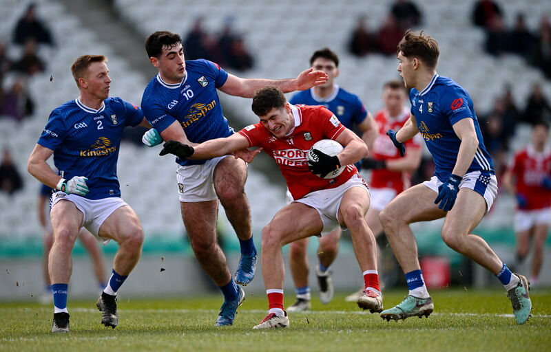 Seán McDonnell of Cork in action against Cavan. Picture: Ben McShane/Sportsfile Seán McDonnell of Cork in action against Cavan. Picture: Ben McShane/Sportsfile