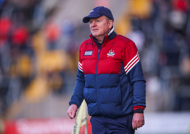 Cork manager John Cleary. Picture: INPHO/Tom Maher Cork manager John Cleary. Picture: INPHO/Tom Maher