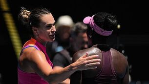 Aryna Sabalenka eclipses Victoria Mboko to reach Australian Open quarter-finals Aryna Sabalenka eclipses Victoria Mboko to reach Australian Open quarter-finals