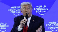 U.S. President Trump Attends World Economic Forum In Davos
