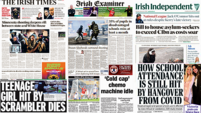 What the papers say: Monday's front pages