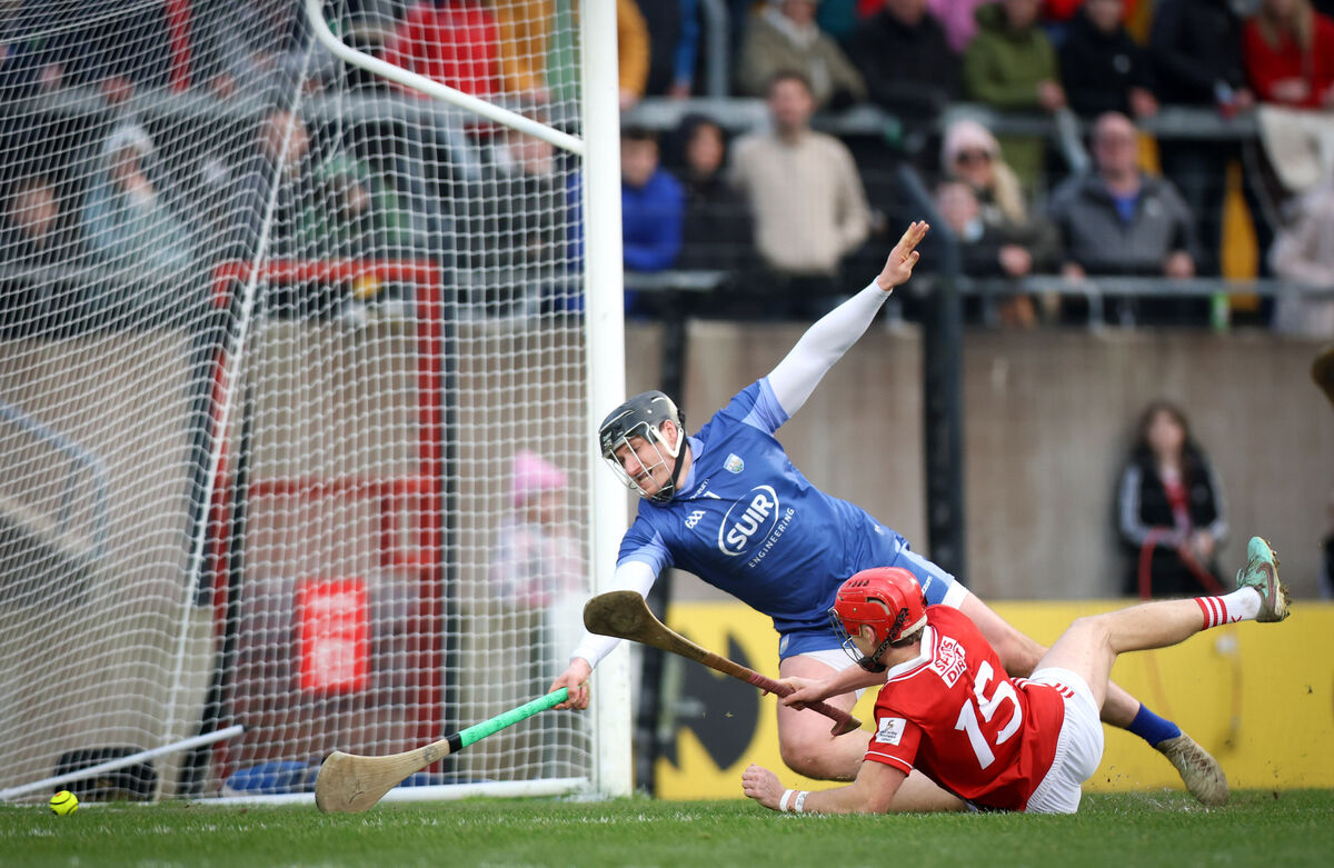 Cork's Alan Connolly scores his side’s first goal despite the efforts of Waterford keeper Billy Nolan. Picture: INPHO/Tom Maher Cork's Alan Connolly scores his side’s first goal despite the efforts of Waterford keeper Billy Nolan. Picture: INPHO/Tom Maher