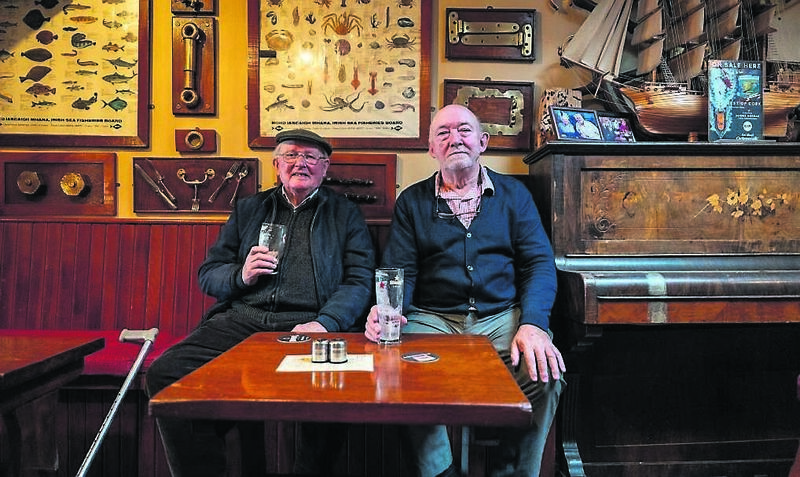 Long time pals and regulars to Bushe’s, Denis McSweeney and Paddy Twomey.