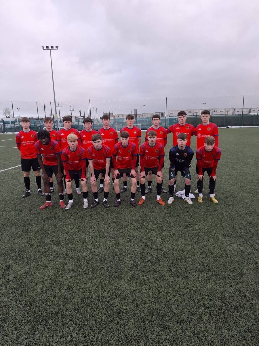 The Leeside United side who were very unlucky to bow out of the FAI U18 Cup against Peamount United after extra-time in Dublin last Sunday.