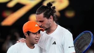 Alexander Zverev keeps his cool to see off rising star Learner Tien