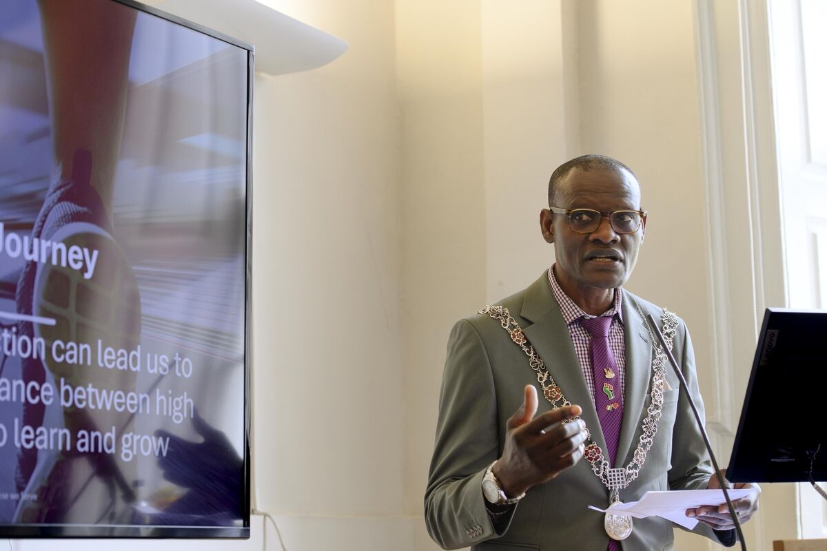 Honore Kamegni: 'Iam a strong person and I am going to continue to work hard. I am going to continue to stand for the people who elected me.' File picture: Daragh Mc Sweeney/Provision