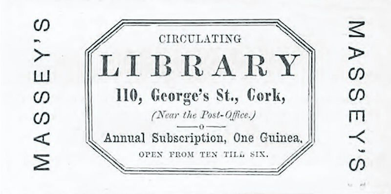 An advertisement for Massey’s book shop in Cork city - the company’s history is recalled in today’s Throwback Thursday