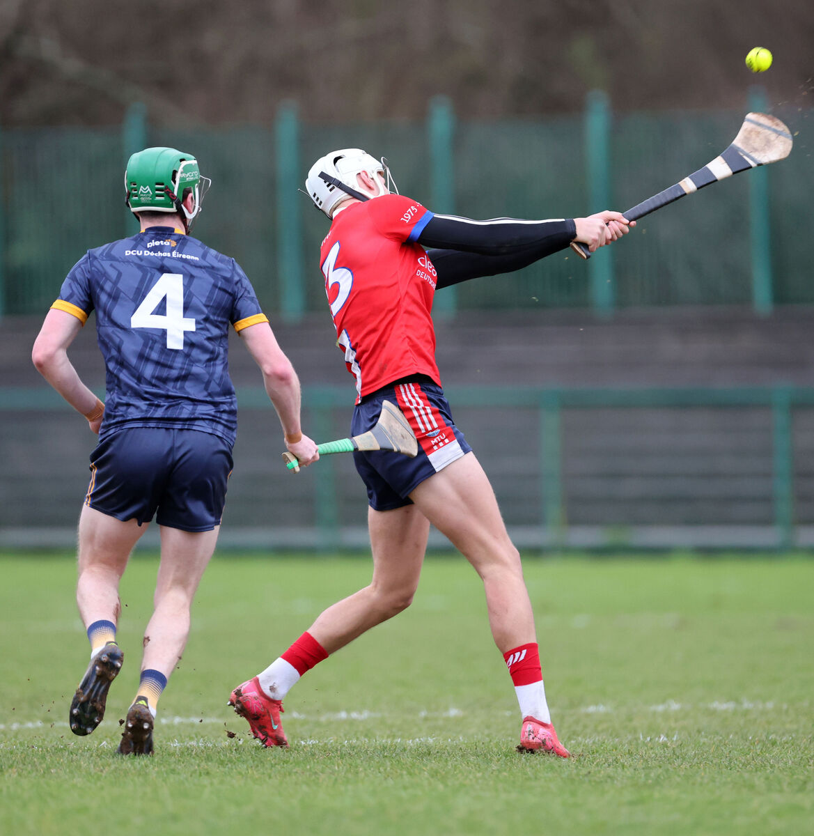 Alan Walsh of MTU Cork takes a shot. Picture: Jim Coughlan Alan Walsh of MTU Cork takes a shot. Picture: Jim Coughlan