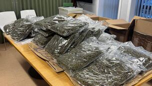 <p>The seizure of drugs, above, forms part of Operation Tara. Picture: An Garda Síochána</p> <p>The seizure of drugs, above, forms part of Operation Tara. Picture: An Garda Síochána</p>