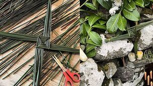 Explained: How to make a St Brigid's cross from rushes Explained: How to make a St Brigid's cross from rushes