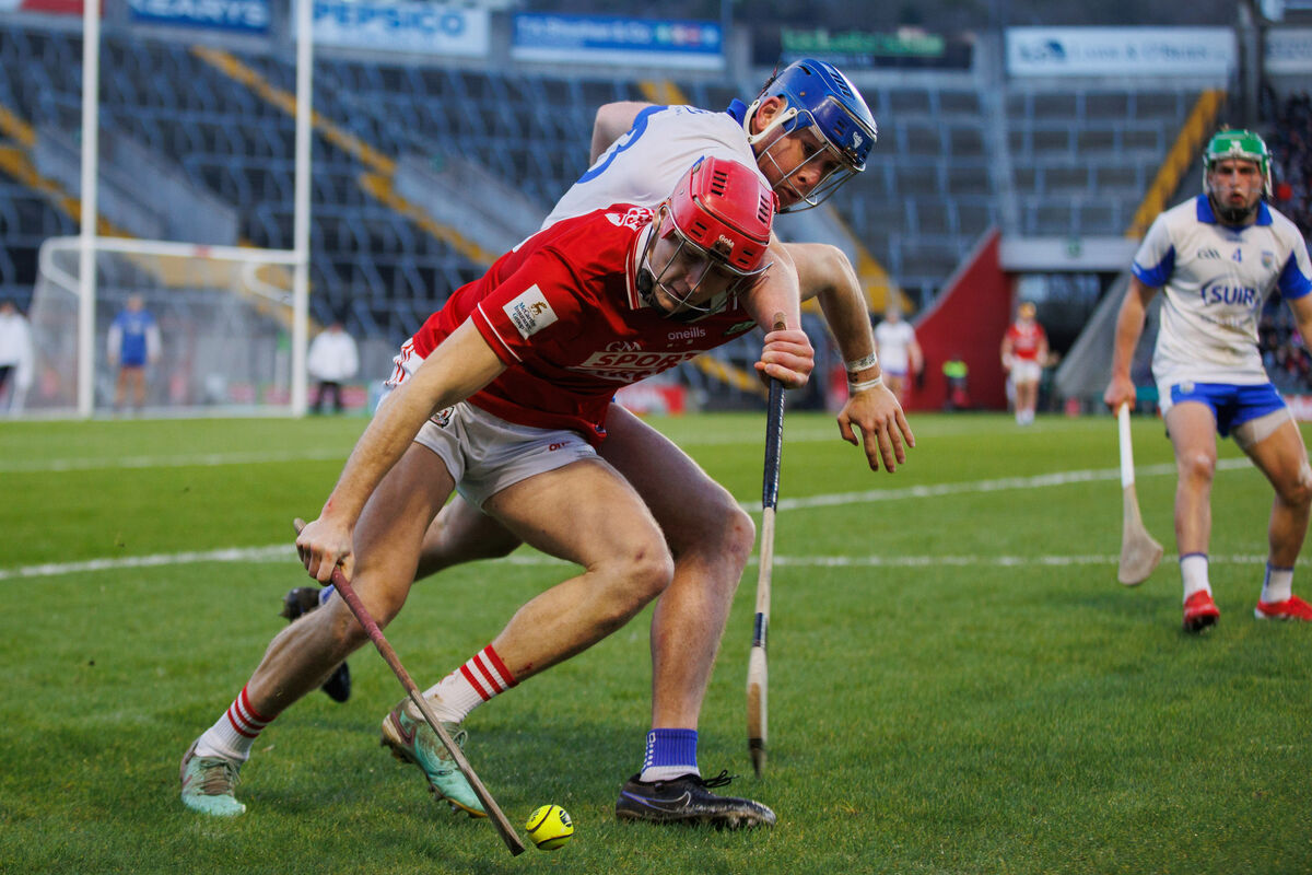 Cork's Alan Connolly and Conor Prunty of Waterford battle for possession. Picture: INPHO/Tom Maher Cork's Alan Connolly and Conor Prunty of Waterford battle for possession. Picture: INPHO/Tom Maher