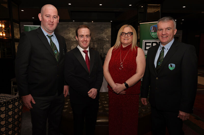  Colm Vaughan, Barry O'Mahony, Enda Linehan and Diarmuid Kirwan. Picture: Jim Coughlan