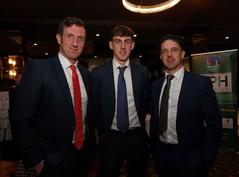  Mark O'Sullivan, Ronan Canavan and John Carey, all Dripsey GAA. Picture: Jim Coughlan