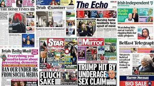 What the papers say: Saturday's front pages